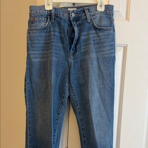 Hudson Jeans Women's Straight Blue Denim